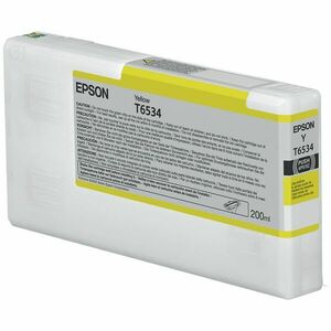 Epson T6534 Tintapatron Yellow 200ml , C13T653400 kép