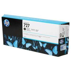 HP C1Q12A (727) Matt Black tintapatron C1Q12A kép