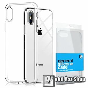 Xpro szilikon védő tok / hátlap - ULTRAVÉKONY! 0.33mm - ÁTLÁTSZÓ - APPLE iPhone XS Max - GYÁRI kép