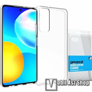 Xpro szilikon védő tok / hátlap - ULTRAVÉKONY! 0.33mm - ÁTLÁTSZÓ - HUAWEI P smart (2021) / HUAWEI Y7a - GYÁRI kép