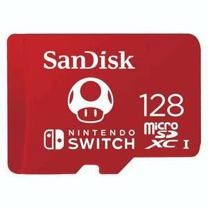 Sandisk 183552 MicroSDXC kártya Nintendo Switch 128GB, 100MB/s, U... kép