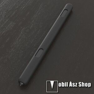 LOVE MEI szilikon védő tok SAMSUNG Galaxy Tab S6 (SM-T860 / T865) S Pen-hez - 0, 35mm vékony - FEKETE - GYÁRI kép