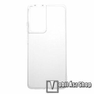 Szilikon védő tok / hátlap - ÁTLÁTSZÓ - SAMSUNG Galaxy S21 Ultra 5G (SM-G998B/SM-G998B/DS) kép