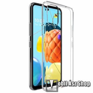 IMAK UX-5 szilikon védő tok / hátlap - 1, 3mm vékony - ÁTLÁTSZÓ - LG K62 / LG Q52 / LG K52 - GYÁRI kép