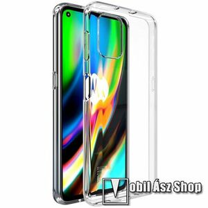 IMAK UX-5 szilikon védő tok / hátlap - 1, 3mm vékony - ÁTLÁTSZÓ - MOTOROLA Moto G9 Plus - GYÁRI kép