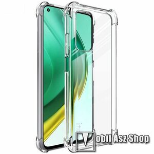 IMAK Silky szilikon védő tok / hátlap - ÁTLÁTSZÓ - ERŐS VÉDELEM! - képernyővédő fóliával! - Xiaomi Mi 10T 5G / Mi 10T Pro 5G / Redmi K30S - GYÁRI kép