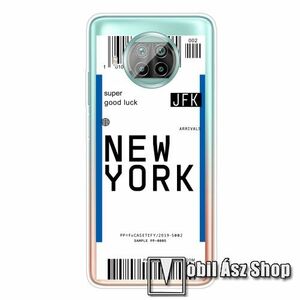 Szilikon védő tok / hátlap - NEW YORK MINTÁS - Xiaomi Mi 10T Lite 5G / Redmi Note 9 Pro 5G / Mi 10i 5G kép