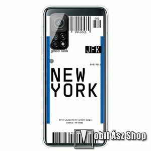 Szilikon védő tok / hátlap - NEW YORK MINTÁS - Xiaomi Mi 10T 5G / Mi 10T Pro 5G / Redmi K30S kép
