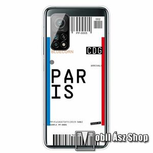 Szilikon védő tok / hátlap - PÁRIZS MINTÁS - Xiaomi Mi 10T 5G / Mi 10T Pro 5G / Redmi K30S kép