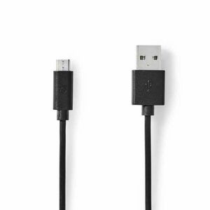 Nedis USB 2.0 Kábel - Micro-B - 0.5m kép