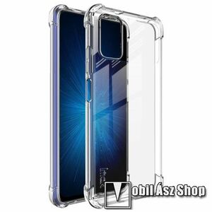 IMAK Silky szilikon védő tok / hátlap - ÁTLÁTSZÓ - ERŐS VÉDELEM! - képernyővédő fóliával! - Xiaomi Poco M3 - GYÁRI kép