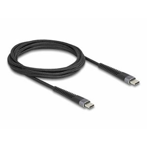 Delock USB 2.0 kábel USB Type-C apa - apa meghosszabbított hajlít... kép