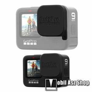 Szilikon lencsevédő védő kupak GoPro Hero 9 Black-hez - FEKETE kép