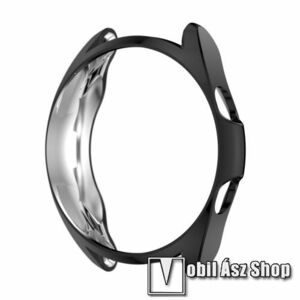 Okosóra szilikontok - GALVANIZÁLT FEKETE - SAMSUNG Galaxy Watch3 41mm (SM-R855F) kép