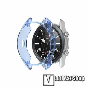 Okosóra szilikontok - ÁTTETSZŐ KÉK - SAMSUNG Galaxy Watch3 41mm (SM-R855F) kép