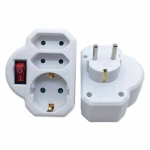 Blackbird hálózati dugalj elosztó 250v, max: 3680w 1x16a/250v + 2x... kép