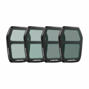 Zestaw 4 szűrő Freewell Bright Day do DJI Air 3S kép