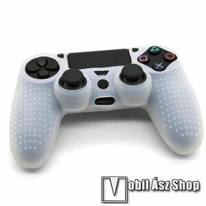 Szilikon védőtok SONY PS4 kontrollerhez - FEHÉR kép