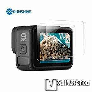 SUNSHINE Hydrogel TPU kamera, fényképező védőfólia - Ultra Clear, ÖNREGENERÁLÓ! - 1db, a kijelzőt védi - GoPro Hero 11 / 10 / 9 - GYÁRI kép