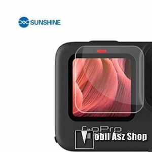 SUNSHINE Hydrogel TPU kamera, fényképező védőfólia - Ultra Clear, ÖNREGENERÁLÓ! - 1db, az első kijelzőt védi - GoPro Hero 11 / 10 / 9 - GYÁRI kép