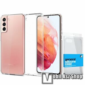 Xpro szilikon védő tok / hátlap - ULTRAVÉKONY! 0.33mm - ÁTLÁTSZÓ - SAMSUNG Galaxy S21 Plus 5G (SM-G996B/SM-G996B/DS) - GYÁRI kép