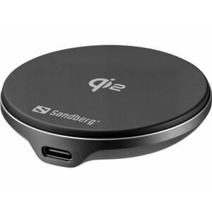 Sandberg Wireless Charger Magnet Qi2 15W - Vezeték nélküli töltő kép