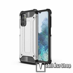 OTT! MAX DEFENDER műanyag védő tok / hátlap - EZÜST - szilikon belső, ERŐS VÉDELEM! - SAMSUNG Galaxy A32 5G (SM-A326B) / Galaxy M32 5G (SM-M326B/DS) kép