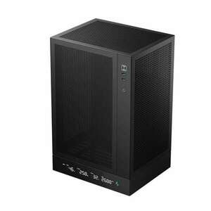 DeepCool Számítógépház - CH170 DIGITAL (fekete, Mini-ITX, 2xUSB3.... kép