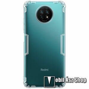 NILLKIN Nature szilikon védő tok / hátlap - ÁTLÁTSZÓ - erősített sarkok, ERŐS VÉDELEM! - Xiaomi Redmi Note 9T 5G / Redmi Note 9 5G - GYÁRI kép