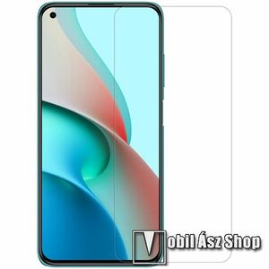 NILLKIN képernyővédő fólia - Anti-Glare - MATT! - 1db, törlőkendővel, A képernyő sík részét védi! - Xiaomi Redmi Note 9T 5G / Redmi Note 9 5G - GYÁRI kép