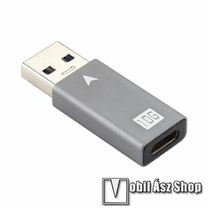 Adapter Type-C-t USB 3.0 apára alakítja át - 10Gbps/s adatátvitelre is képes - EZÜST kép