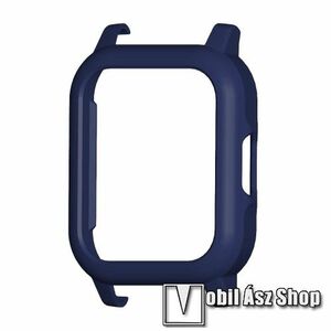 Műanyag védő tok / keret - ÉJKÉK - Xiaomi Haylou LS02 Pro / Watch 2 Pro kép