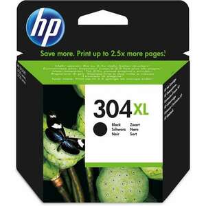 Hp 304xl/n9k08ae tintapatron black original kép