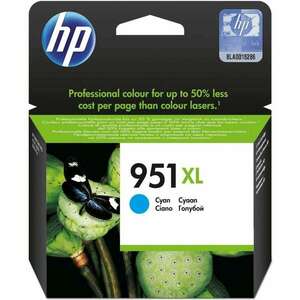Hp 951xl/cn046ae tintapatron cyan original kép