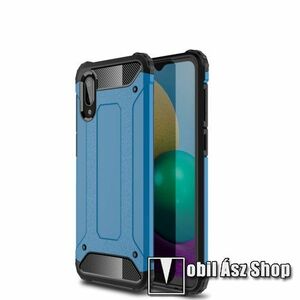 OTT! MAX DEFENDER műanyag védő tok / hátlap - VILÁGOSKÉK - szilikon belső, ERŐS VÉDELEM! - SAMSUNG Galaxy A02 (SM-A022F) / Galaxy M02 (SM-M022F) kép