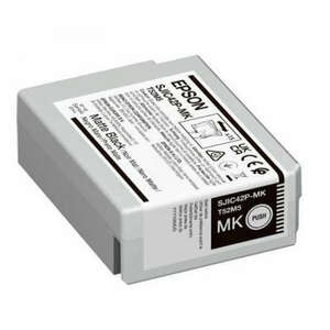 Epson SJIC42P(MK) C4000 Tintapatron Matt Black 50ml , C13T52M540 kép