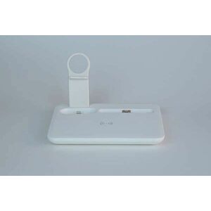 Boost 4 az 1-ben Vezeték Nélküli Töltőállomás, Fehér kép