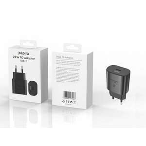 Pepita Samsung USB-C PD Hálózati adapter (gyorstöltés) utángyártott 25W kép