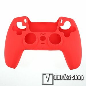 Szilikon védőtok SONY Playstation 5 (PS5) kontrollerhez - PIROS kép