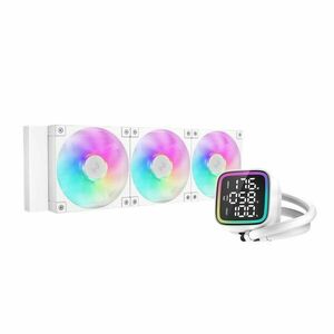 DeepCool LD360 White Processzor All-in-One folyadékhűtés 12 cm Fehér kép