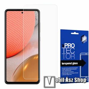 Xpro előlap védő karcálló edzett üveg - 0, 33 mm vékony, 9H, Arc Edge, A képernyő sík részét védi - SAMSUNG Galaxy A52 5G (SM-A526F) / A52 4G (SM-A525F) / A52s 5G (SM-A528B / SM-A528B/DS) - GYÁRI kép