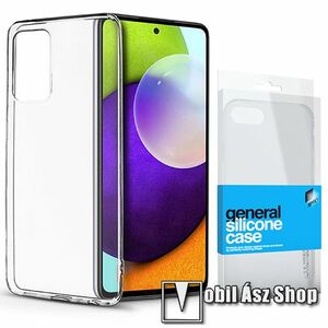 Xpro szilikon védő tok / hátlap - ULTRAVÉKONY! 0.33mm - ÁTLÁTSZÓ - SAMSUNG Galaxy A52 5G (SM-A526F) / A52 4G (SM-A525F) / A52s 5G (SM-A528B / SM-A528B/DS) - GYÁRI kép