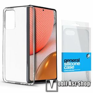 Xpro szilikon védő tok / hátlap - ULTRAVÉKONY! 0.33mm - ÁTLÁTSZÓ - SAMSUNG Galaxy A72 5G (SM-A726F) / Galaxy A72 4G (SM-A725F) - GYÁRI kép