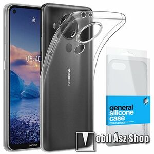 Xpro szilikon védő tok / hátlap - ULTRAVÉKONY! 0.33mm - ÁTLÁTSZÓ - NOKIA 5.4 (2020) - GYÁRI kép