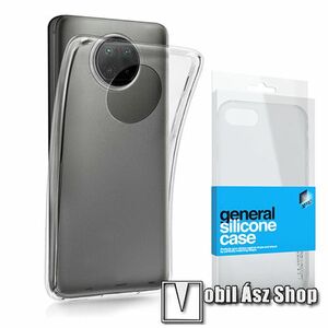 Xpro szilikon védő tok / hátlap - ULTRAVÉKONY! 0.33mm - ÁTLÁTSZÓ - Xiaomi Redmi Note 9T 5G / Redmi Note 9 5G - GYÁRI kép