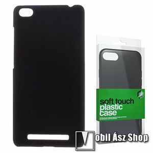 Xpro műanyag védő tok / hátlap - FEKETE - Soft-touch felülettel - XIAOMI Redmi 3 - GYÁRI kép
