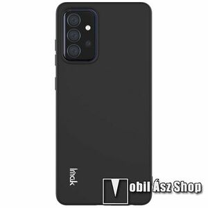 IMAK UC-2 szilikon védő tok / hátlap - FEKETE - SAMSUNG Galaxy A72 5G (SM-A726F) / Galaxy A72 4G (SM-A725F) - GYÁRI kép