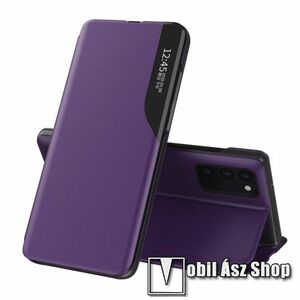 View Window ablakos notesz tok / flip tok - LILA - oldalra nyíló, asztali tartó funkciós, műanyag belső - SAMSUNG Galaxy A72 5G (SM-A726F) / Galaxy A72 4G (SM-A725F) kép