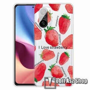 Szilikon védő tok / hátlap - EPER MINTÁS - ÁTLÁTSZÓ - Xiaomi Redmi K40 / Redmi K40 Pro / Redmi K40 Pro Plus / Mi 11i / Mi 11X / Mi 11X Pro / Poco F3 kép