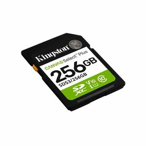 Kingston memóriakártya sdxc 256gb canvas select plus gen3 150r c1... kép